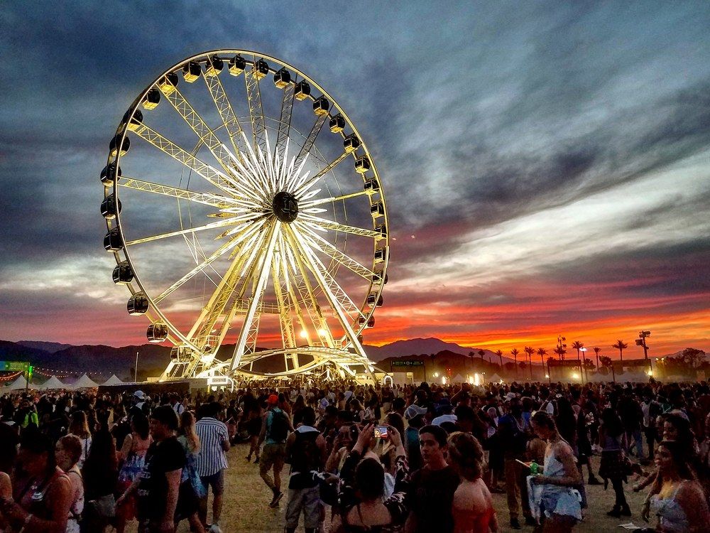 Sunset in Coachella