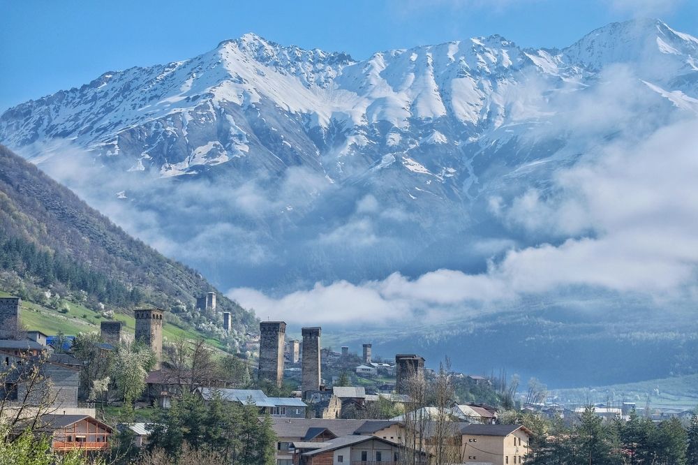 Сванетия. Грузия. Местиа