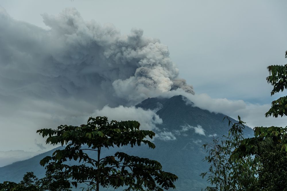 Agung eruption