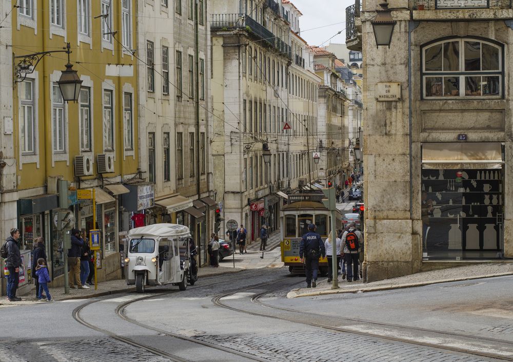 Lisbon, on the street