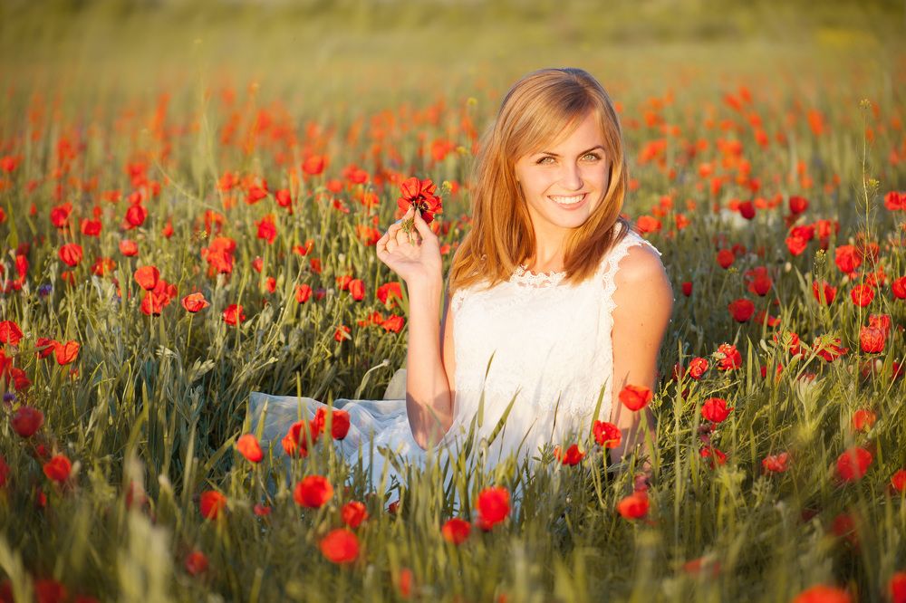 В лучах заката