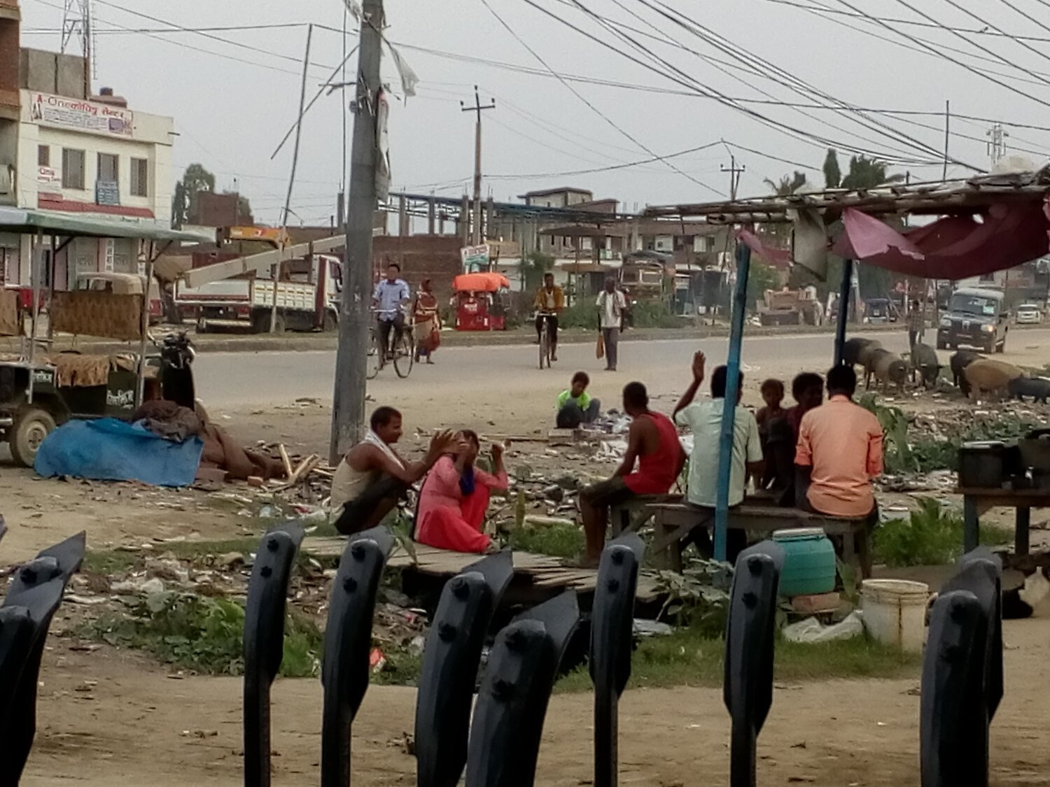 Rising slum and child labour