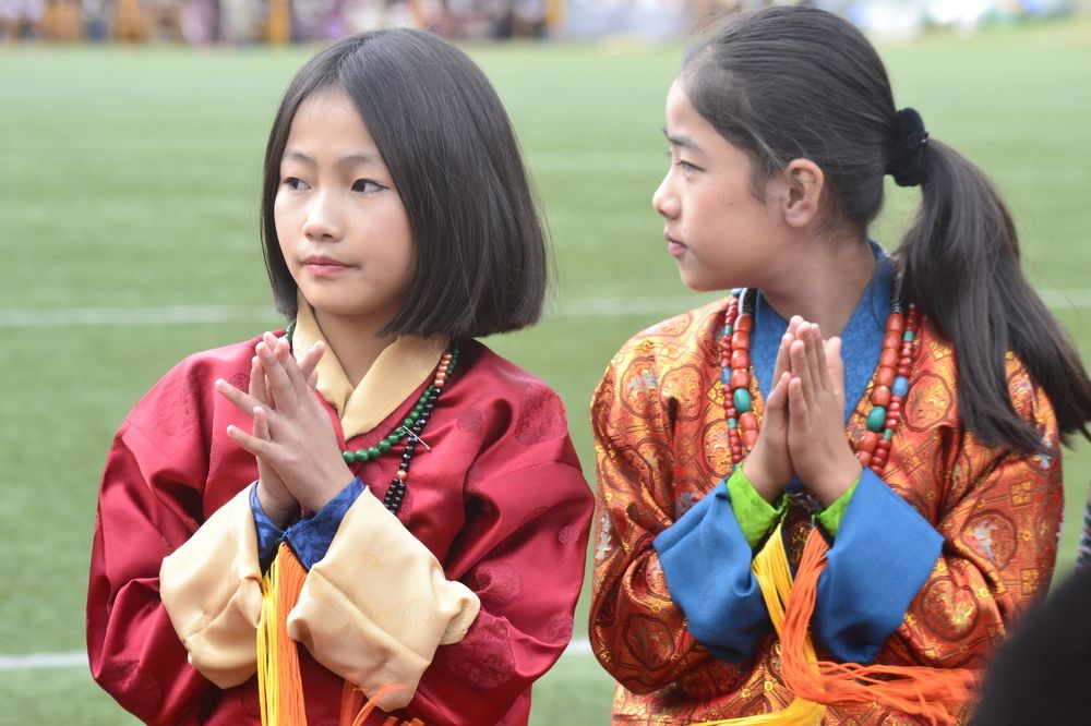 Kids of Bhutan.