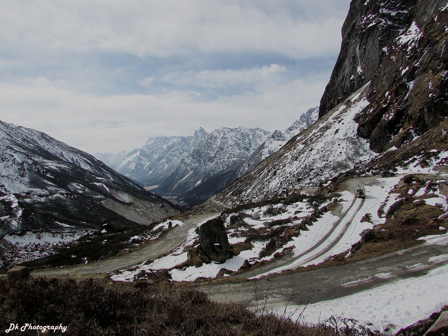 Zero point, Gangtok, India.