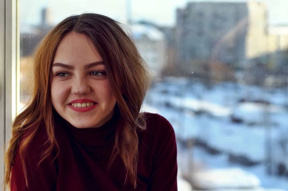 Девушка "Зима"