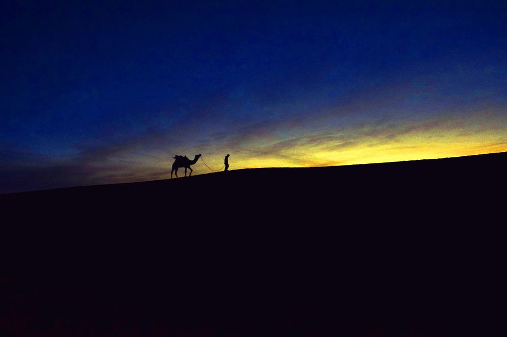 The dark of night and The light of day