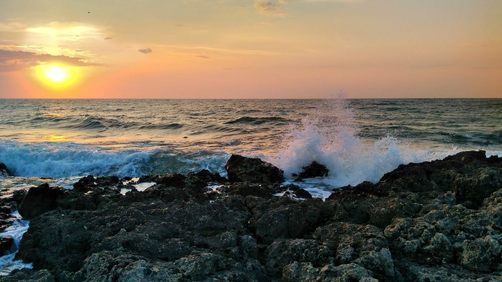 Закат после дождя