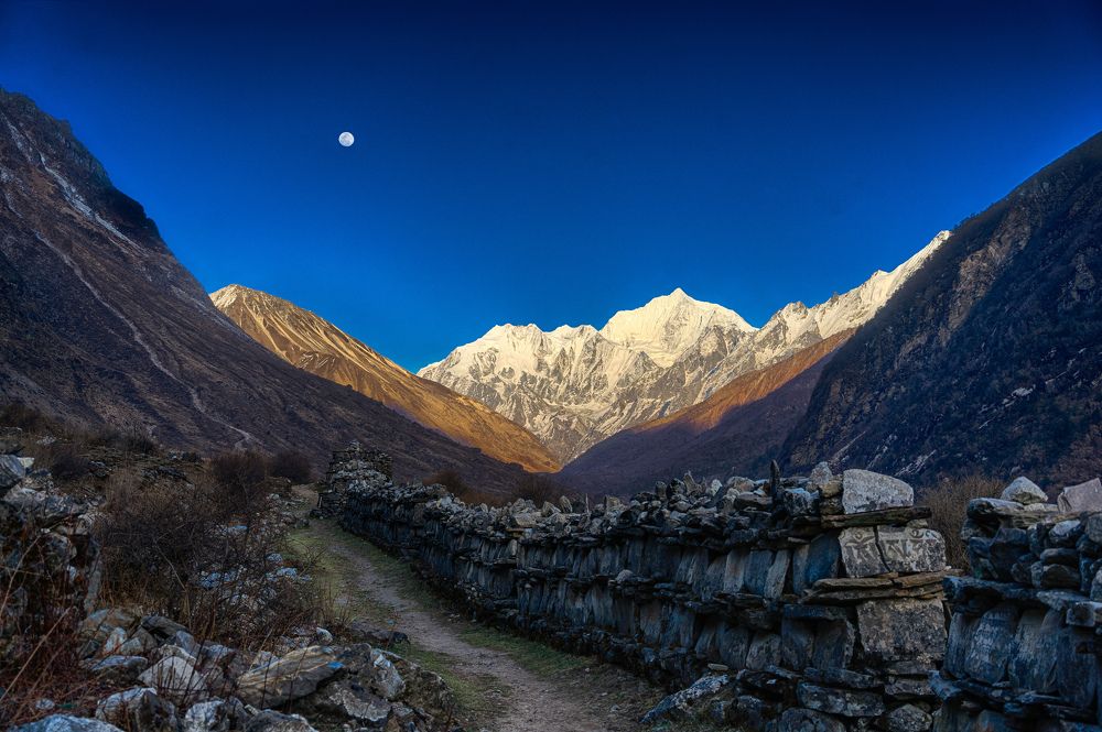 Nepal moon light