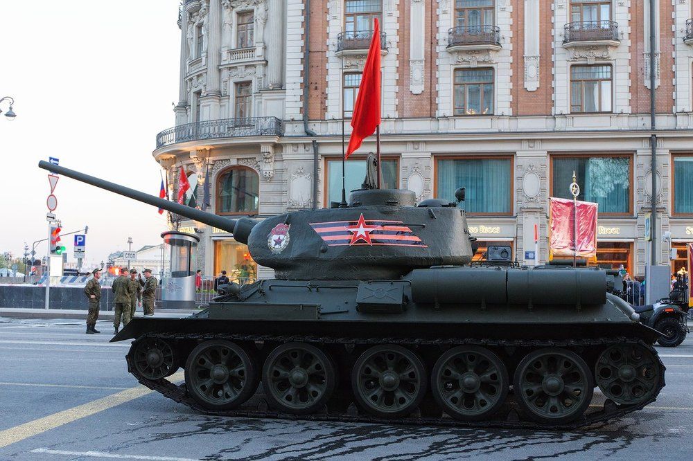 Снова в строю. Т-34.