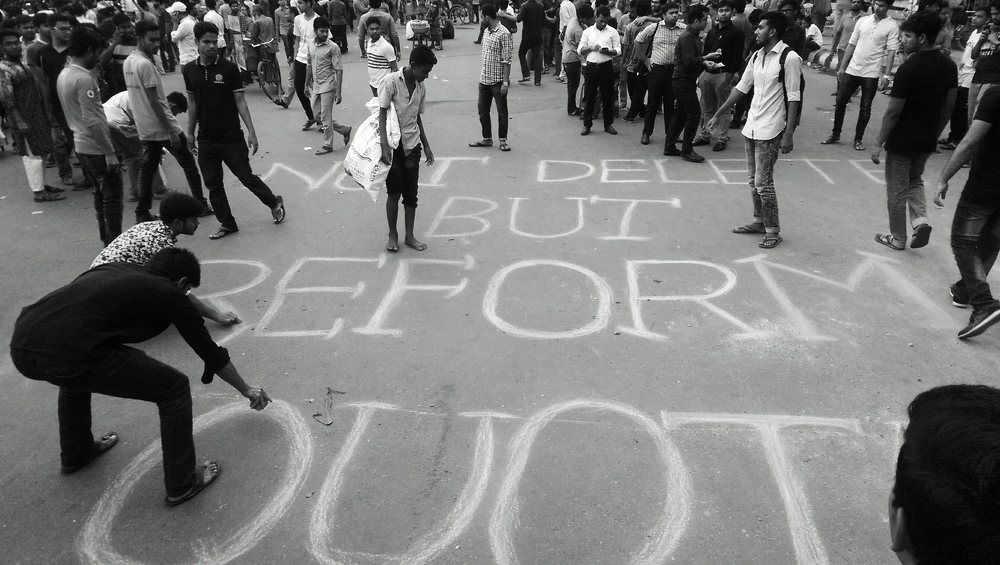 protest against the odd