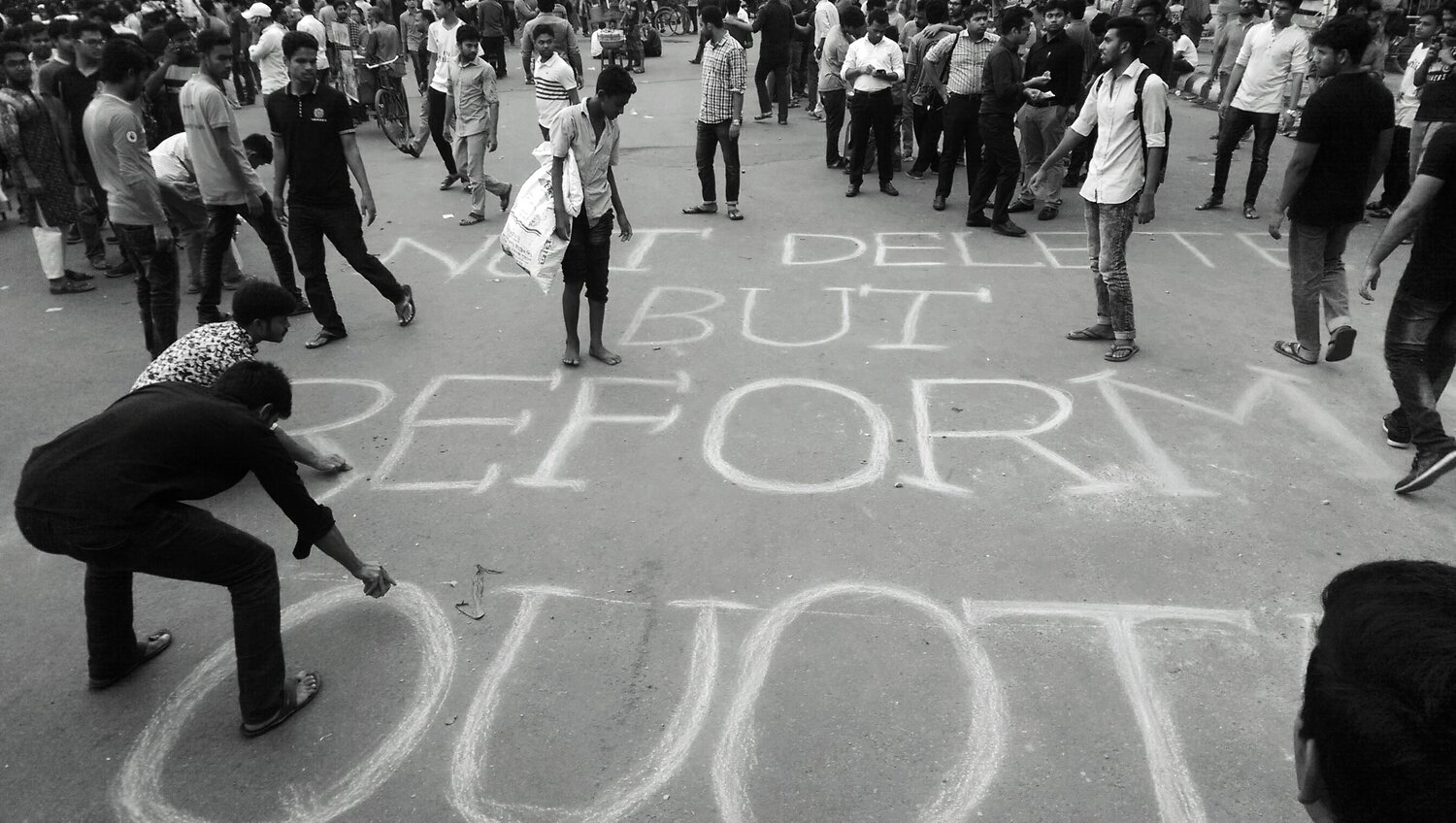 protest against the odd
