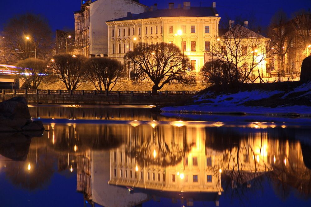 Ночной Выборг...