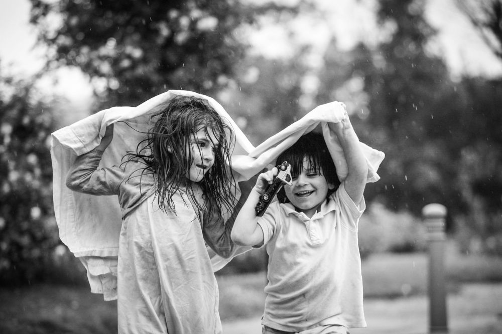 rain. childhood