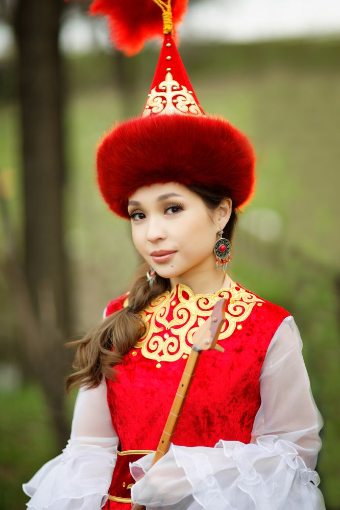Kazakh woman