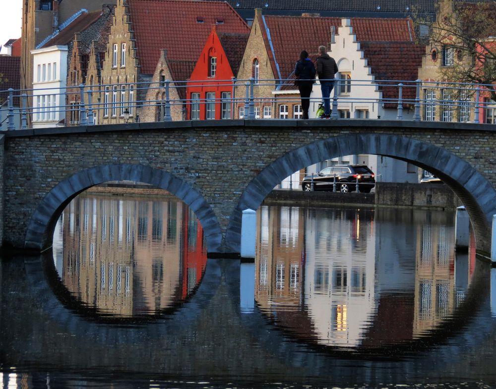 Мостик в Брюгге.