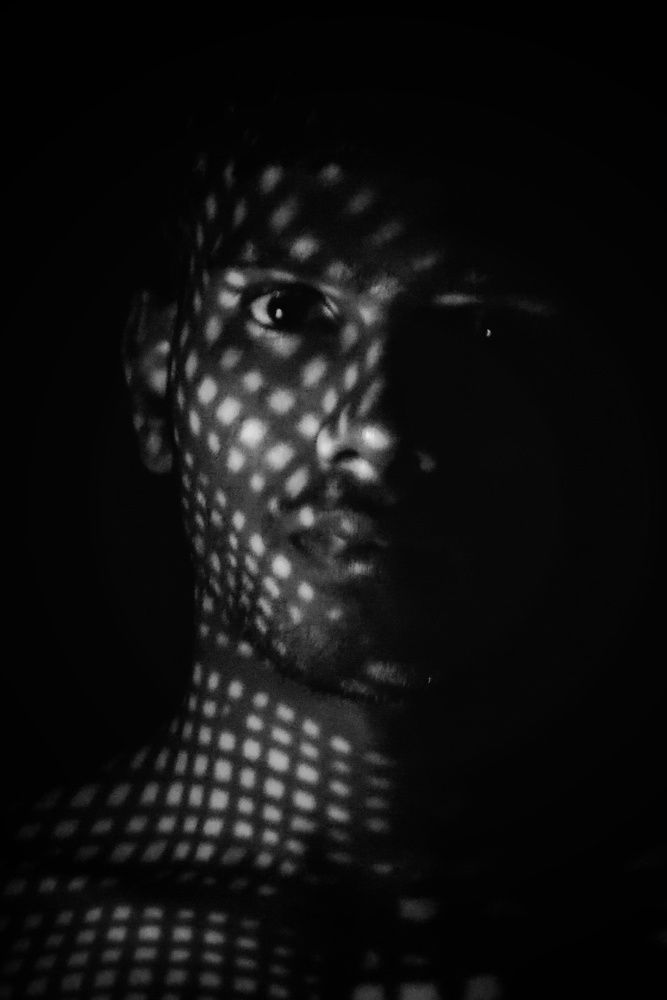 Like a snake skin