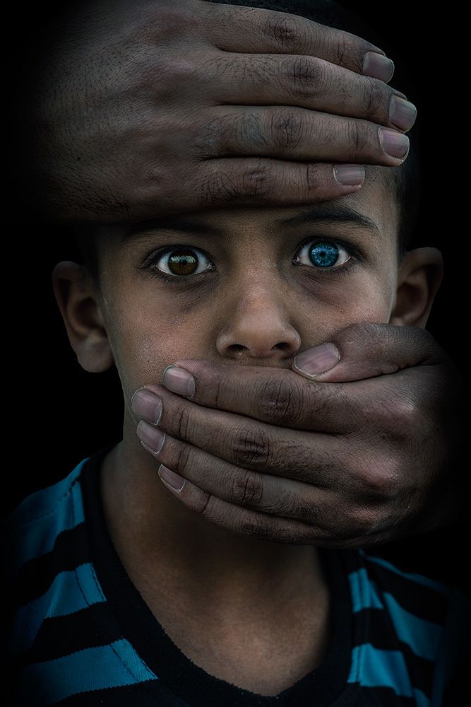 The child with the magical eyes