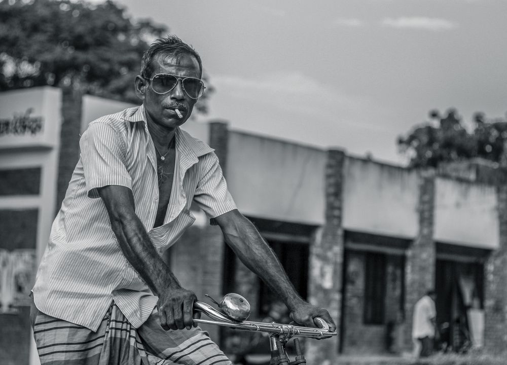 A Modern Day Rickshaw Puller