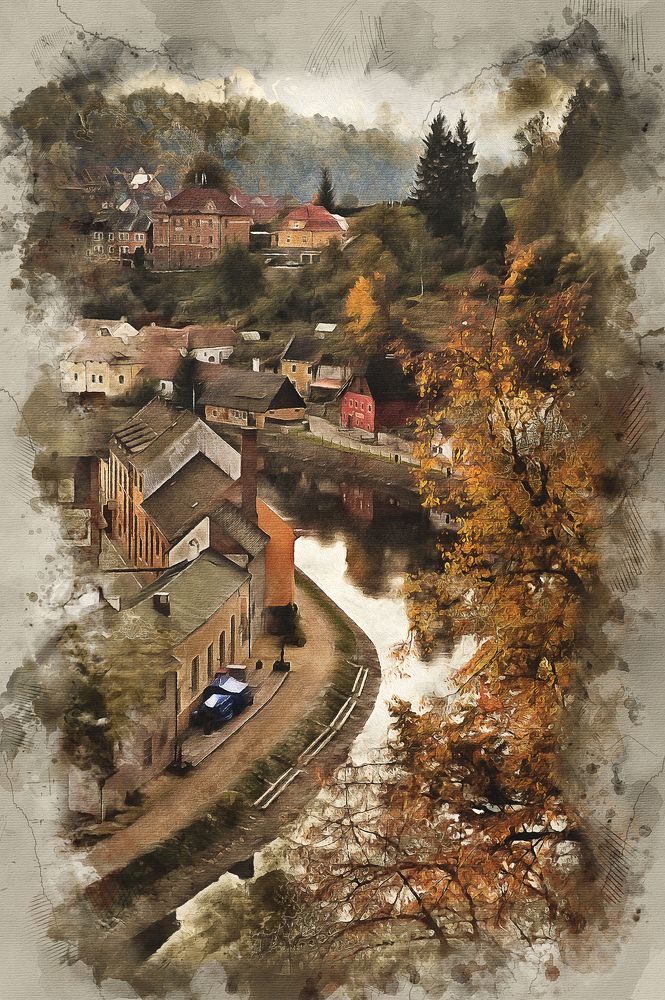 Золотая осень в Чехии