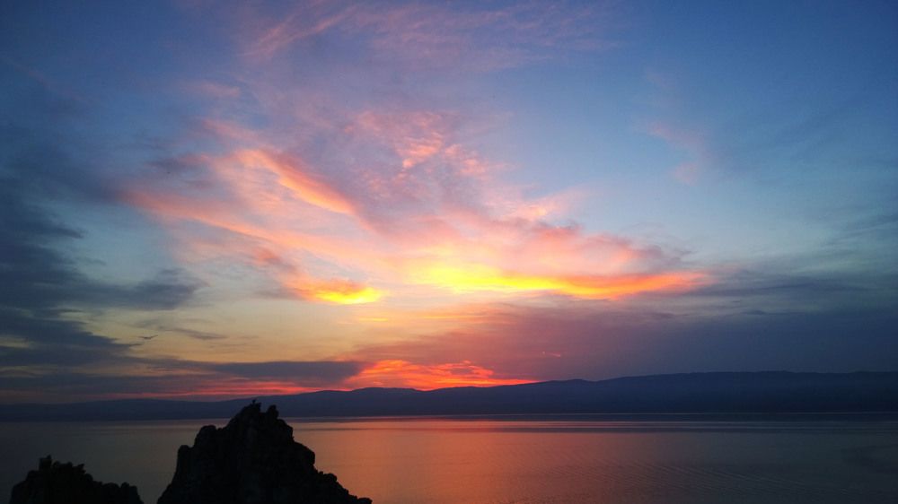 Ночь у скалы Шаманки