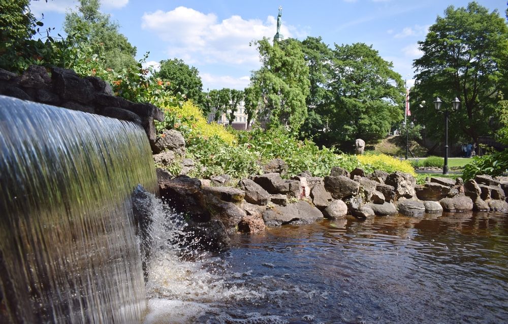 Бастионная Горка в Риге 2018 года