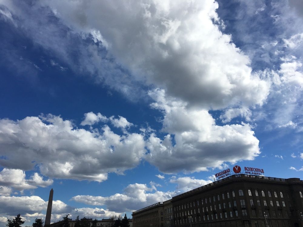 Небо Волгограда