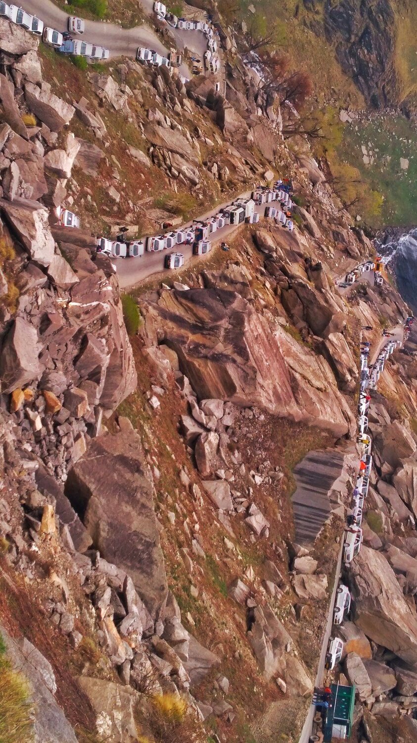 Road of obstacles !