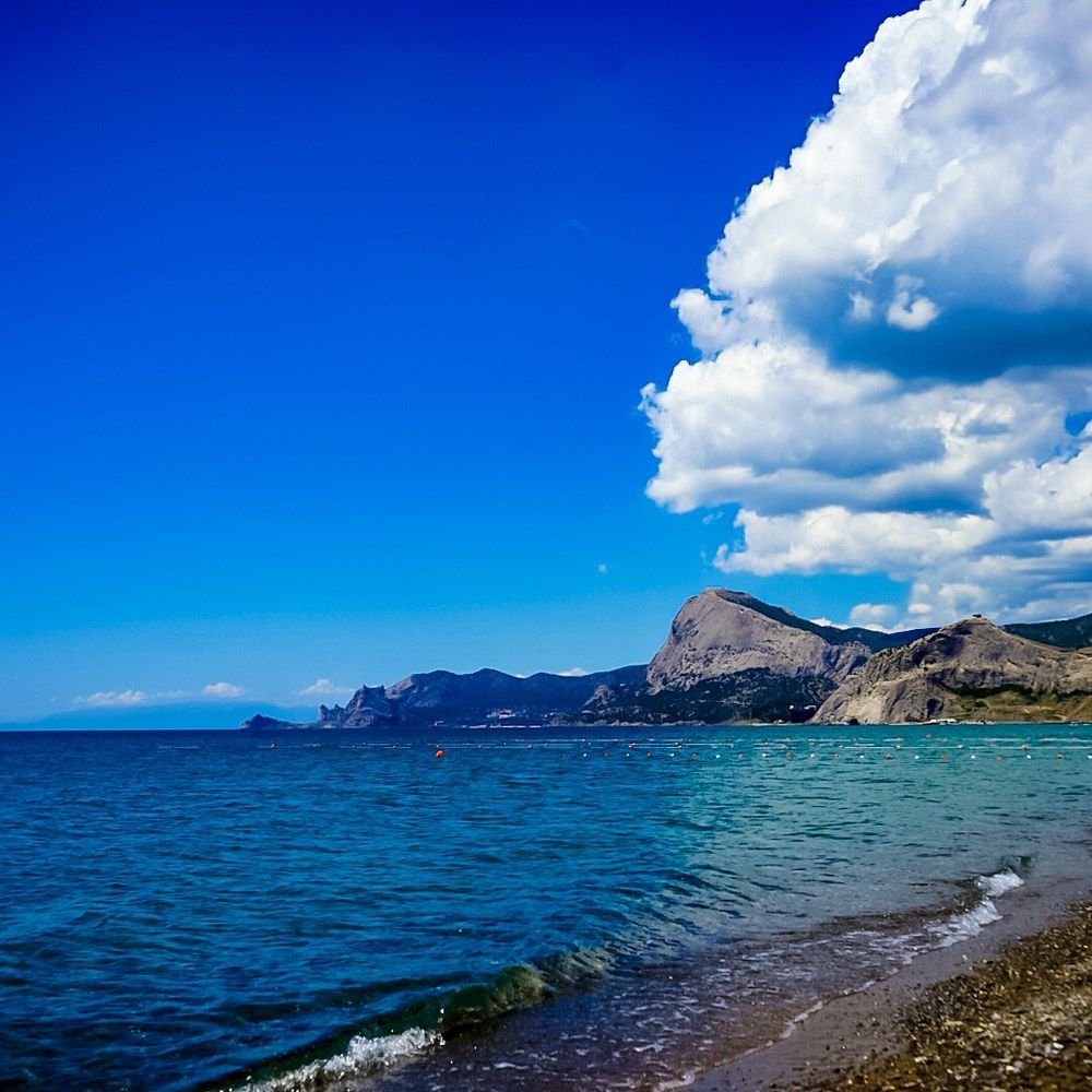 Красота судакской бухты.