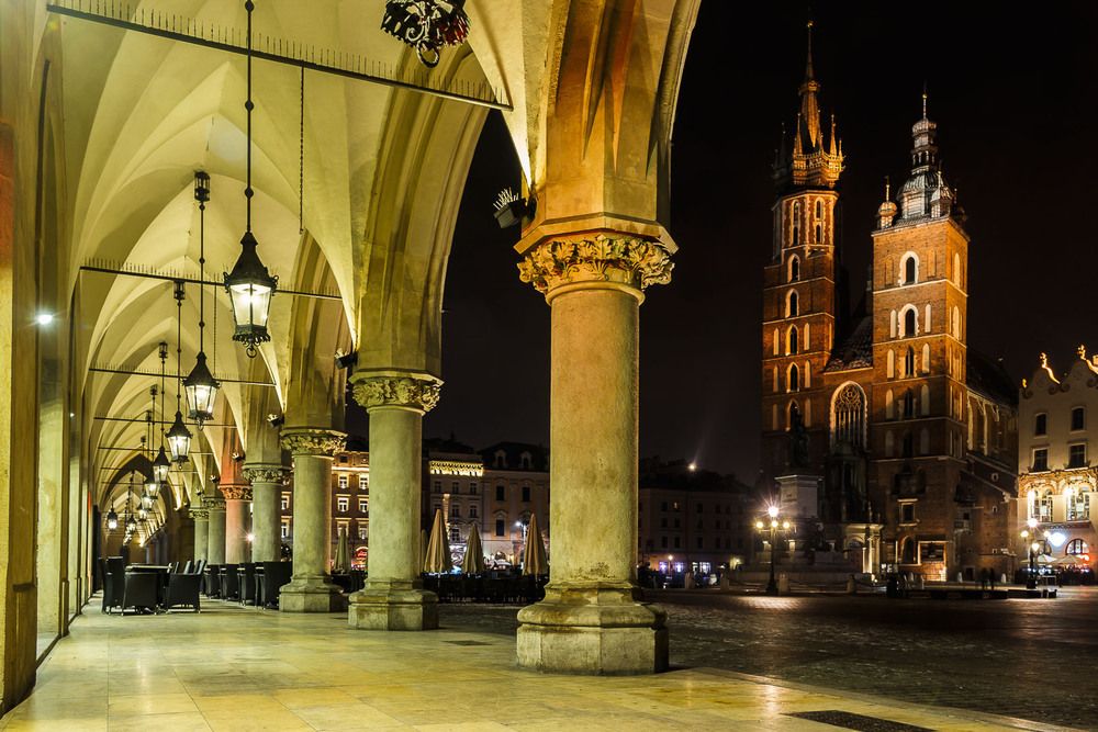 Краков. Торговые ряды.