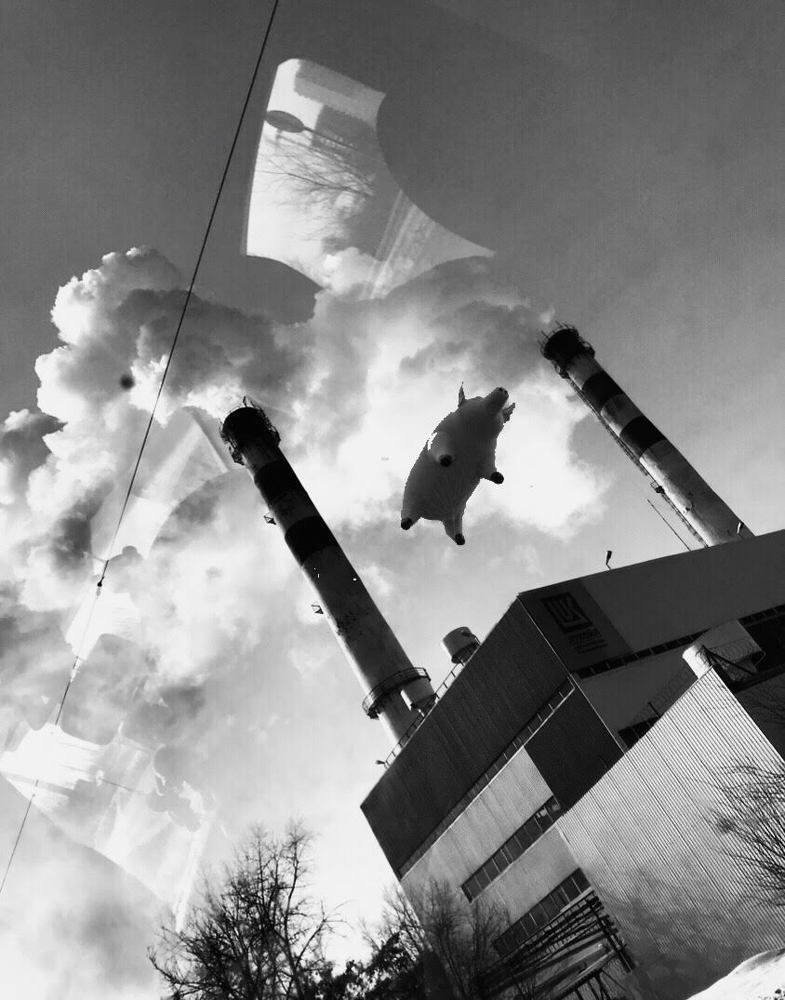 Пинк Флойд на станции Лукоил