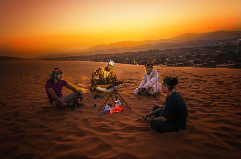 La belleza del Sahara argelino