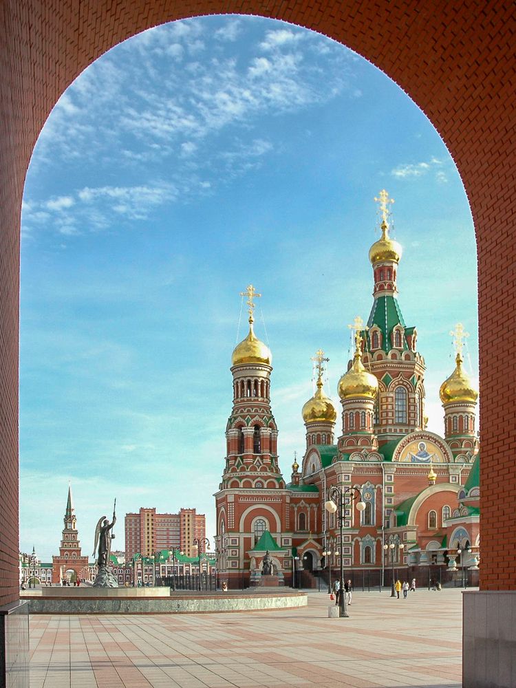 Вид из арки