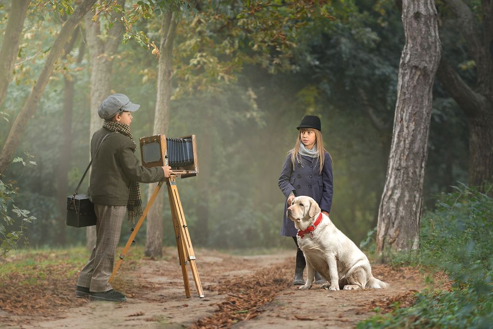 Фотограф и модель