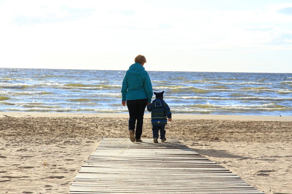 с мамой к морю