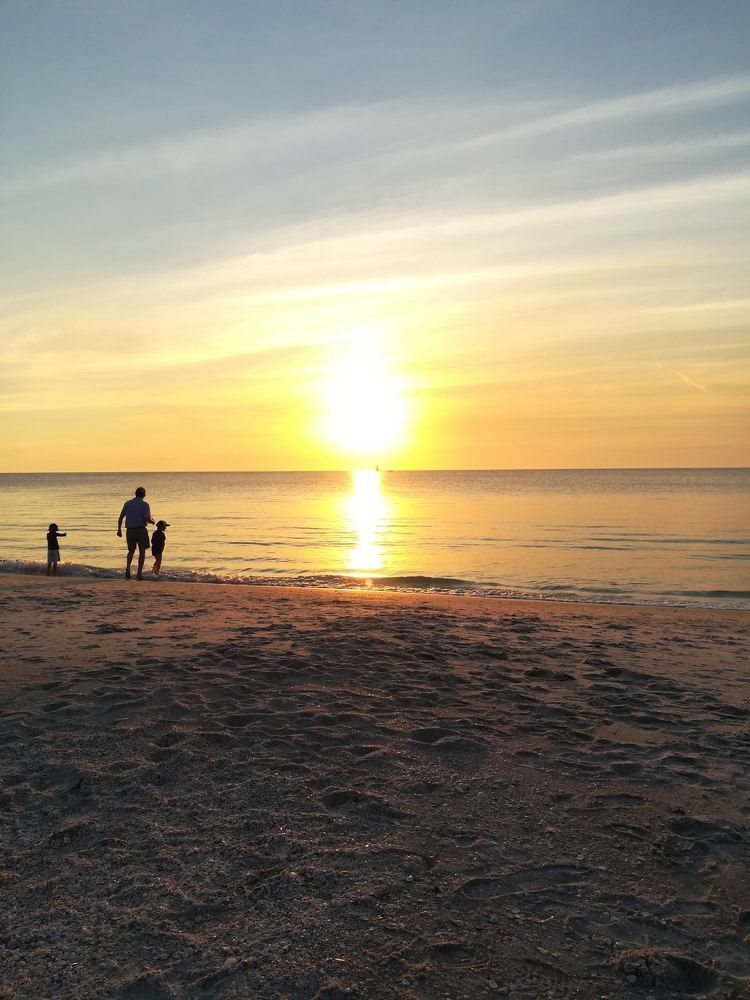 End of a great beach day
