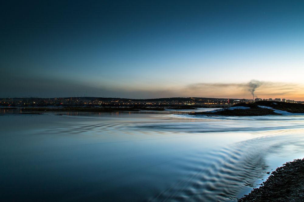 Вечерняя Ангара