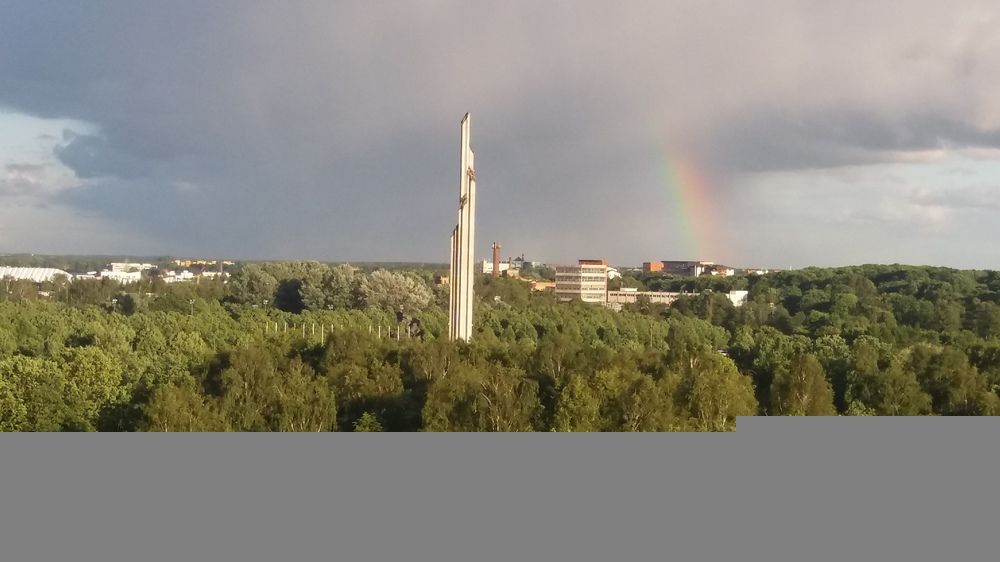 rainbow at Riga