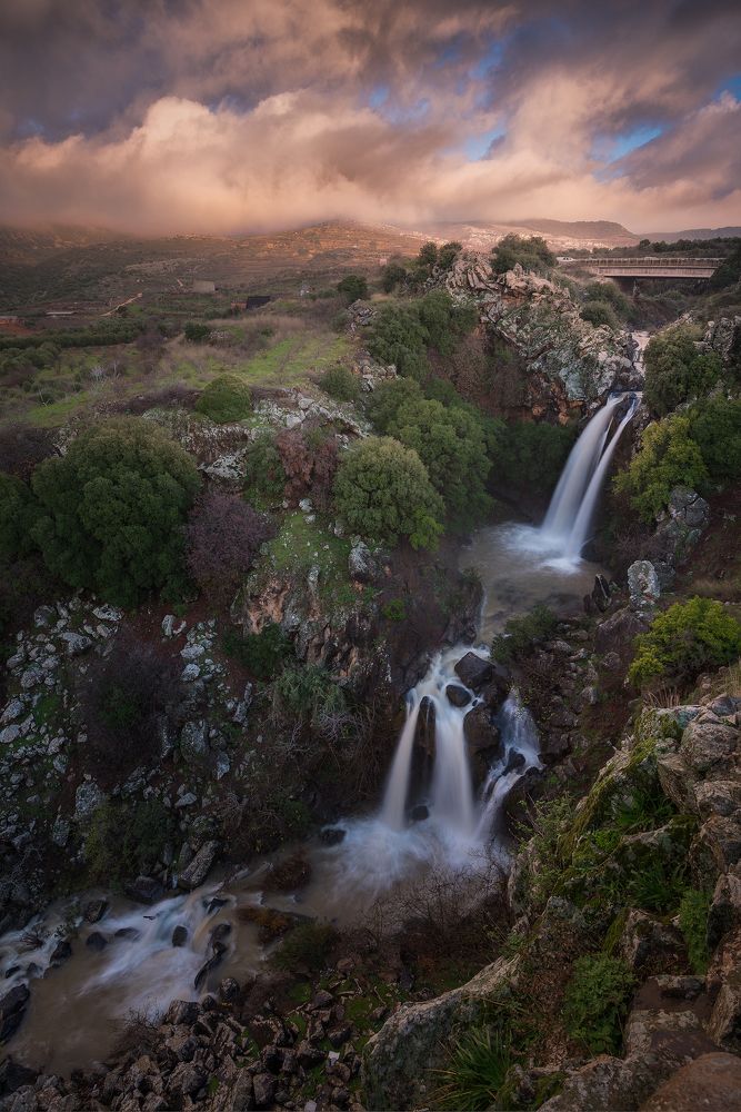 Водопад Саар, Израиль / Saar Falls, Israel