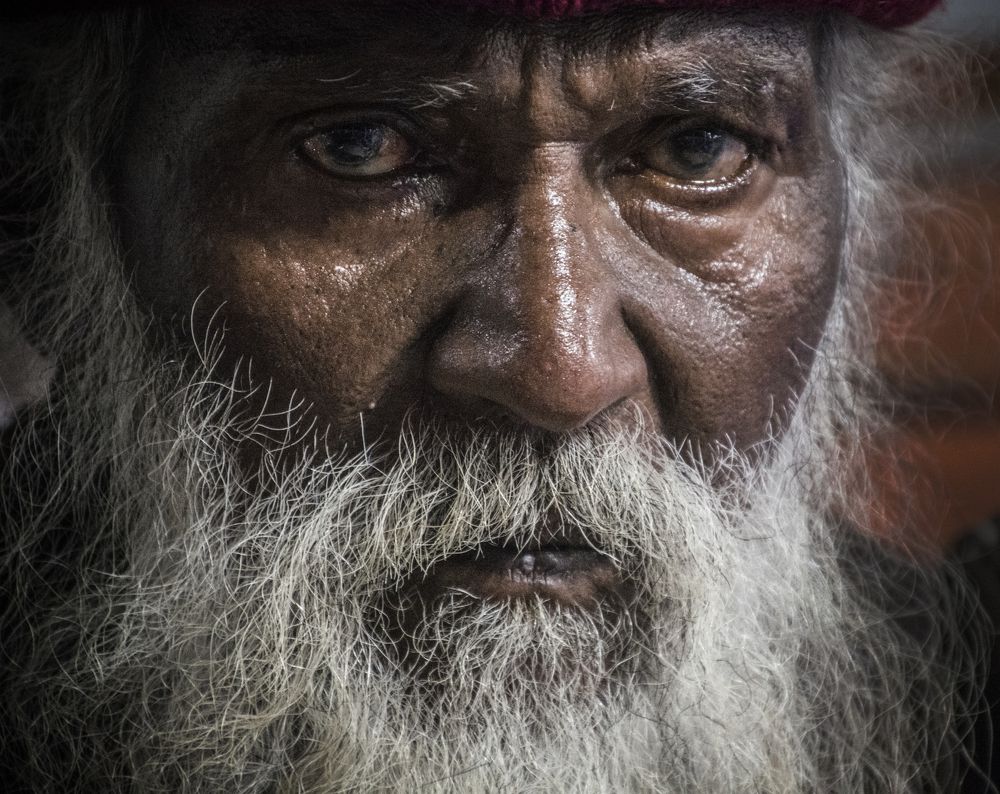 Rohingya man portrait