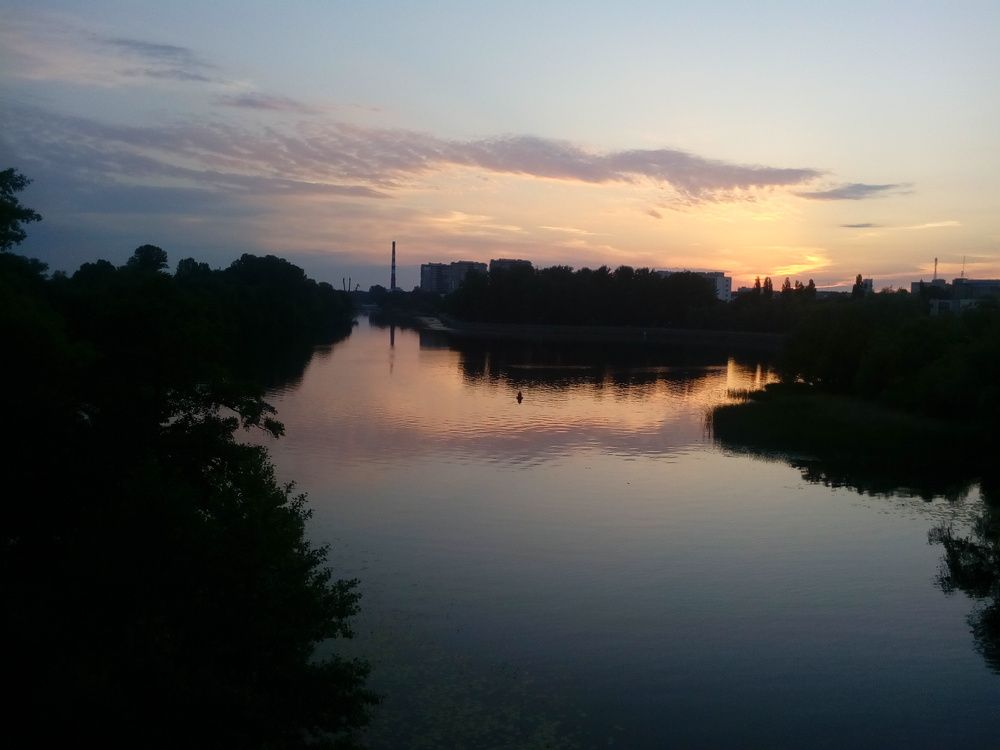 Charming sunset