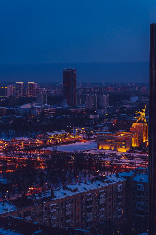 Ночная Москва