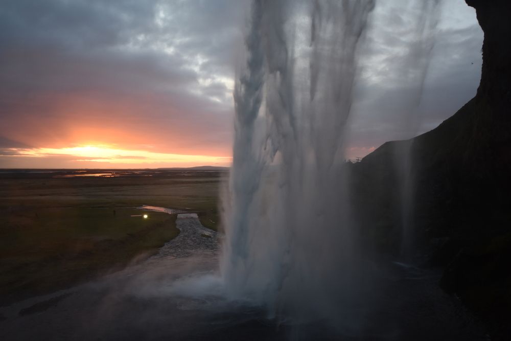 Sunset in Iceland!