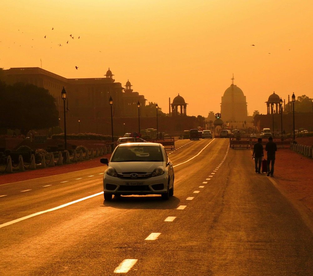 Rajpath at Golden Hour