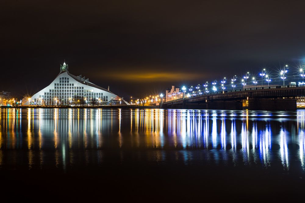 Riga nightscape