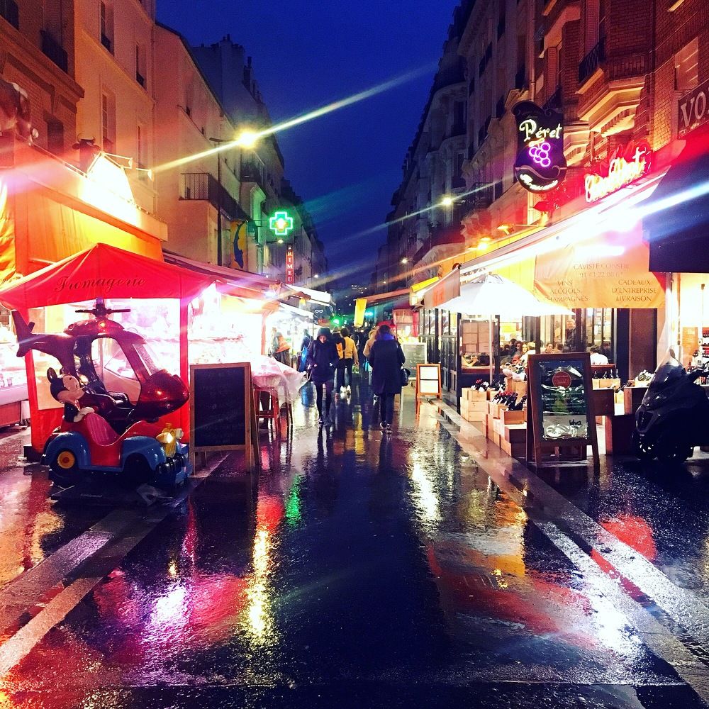 Дождливый Париж