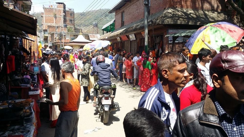 People on daily activities