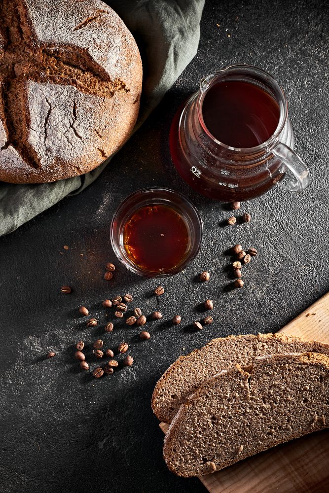 Food paring/coffe and bread