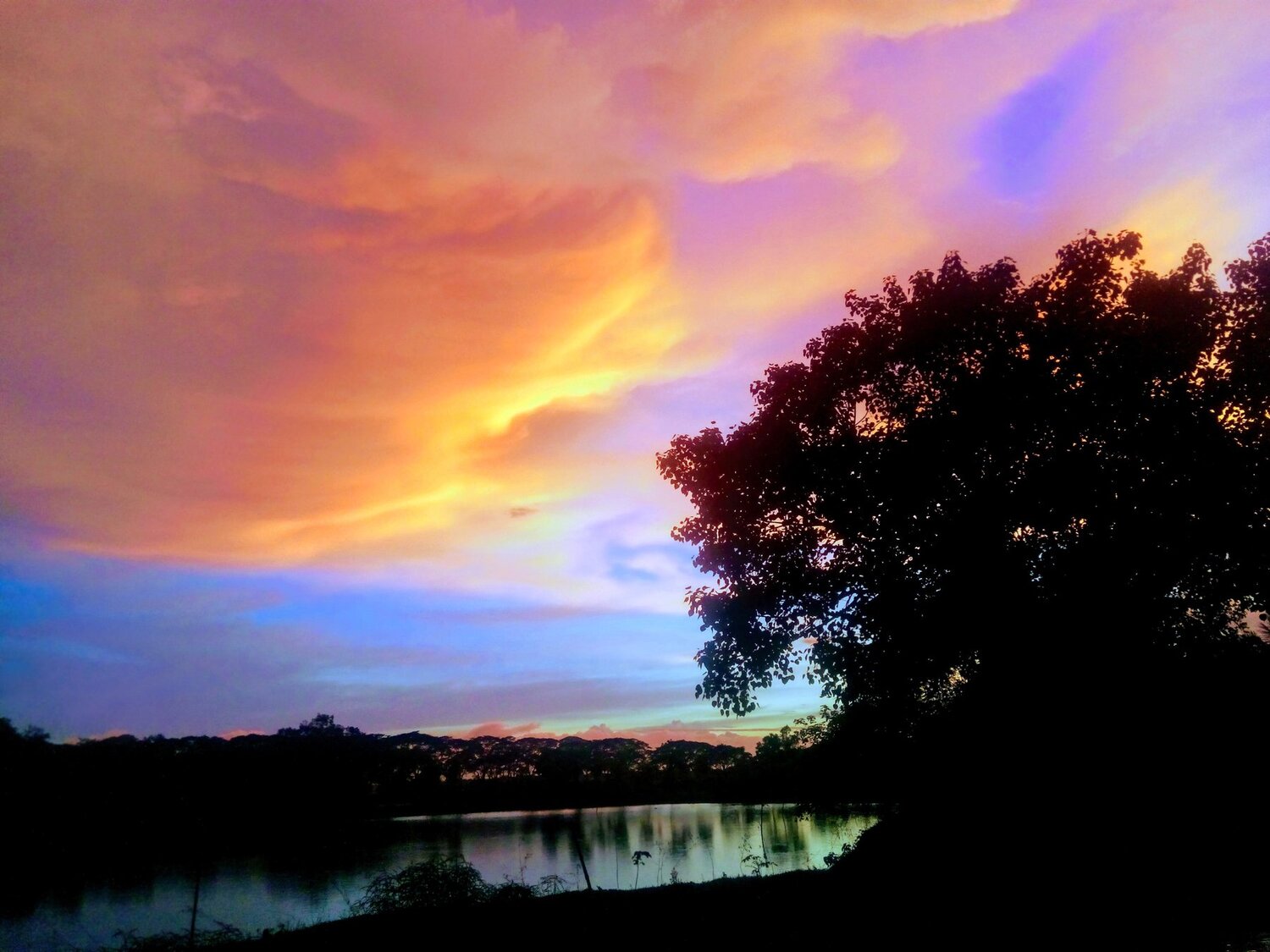 Evening sky