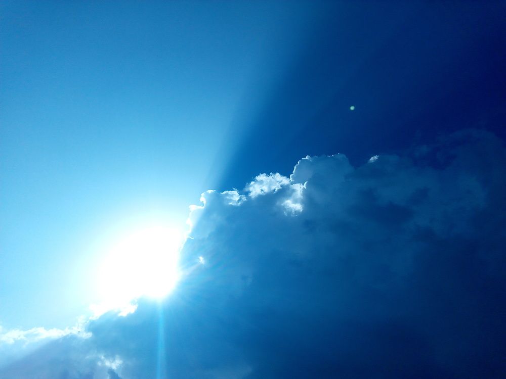 #Sunny cloud