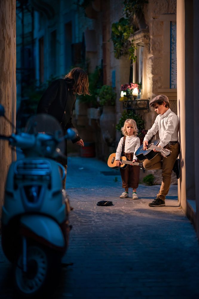 Уличные музыканты